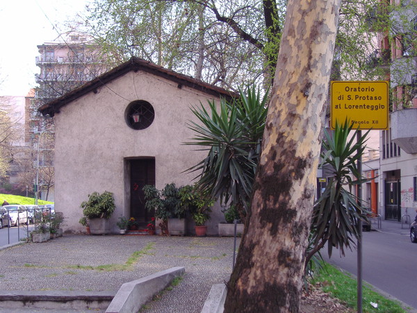 Milano, l'oratorio di San Protaso e il miracolo dell'affresco della Madonna
