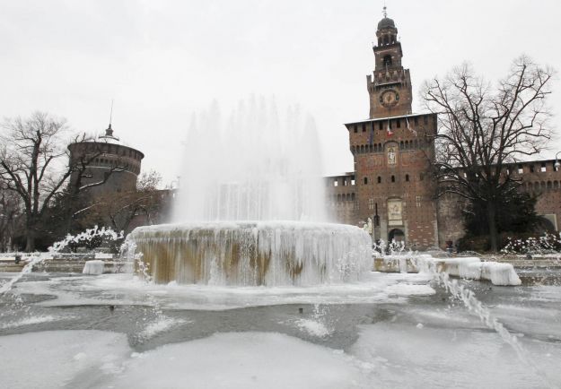 Meteo a Milano: temperature sotto le zero e forti gelate!