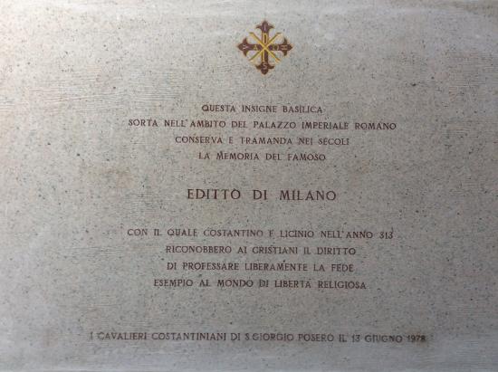 Editto di Milano: come Costantino cambiò le regole del Sacro Romano Impero