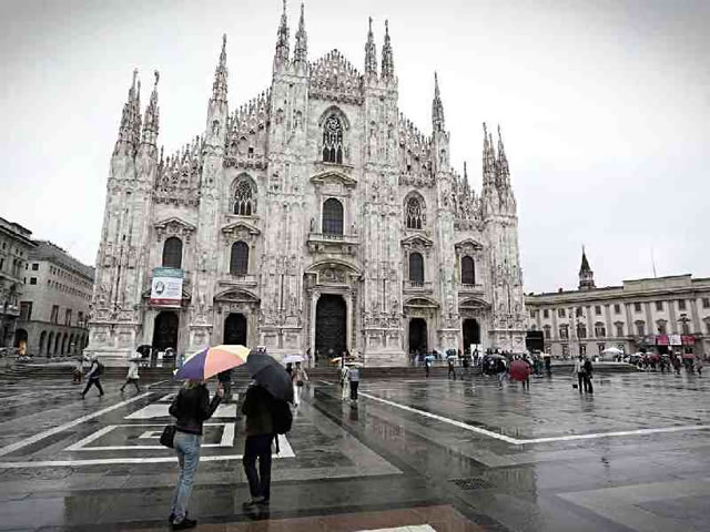 Pioggia a Milano: quali sono le zone in cui cade più pioggia